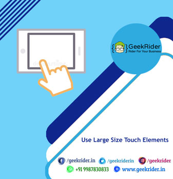 Use-Large-Size-Touch-Elements