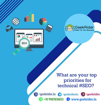 What Are Your Top Priorities For Technical #SEO? - GeekRider